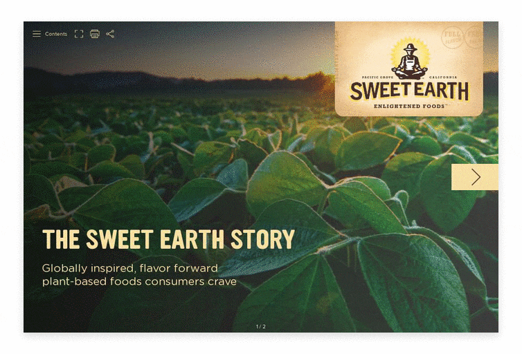Sweet Earth Food Nestlé Professional